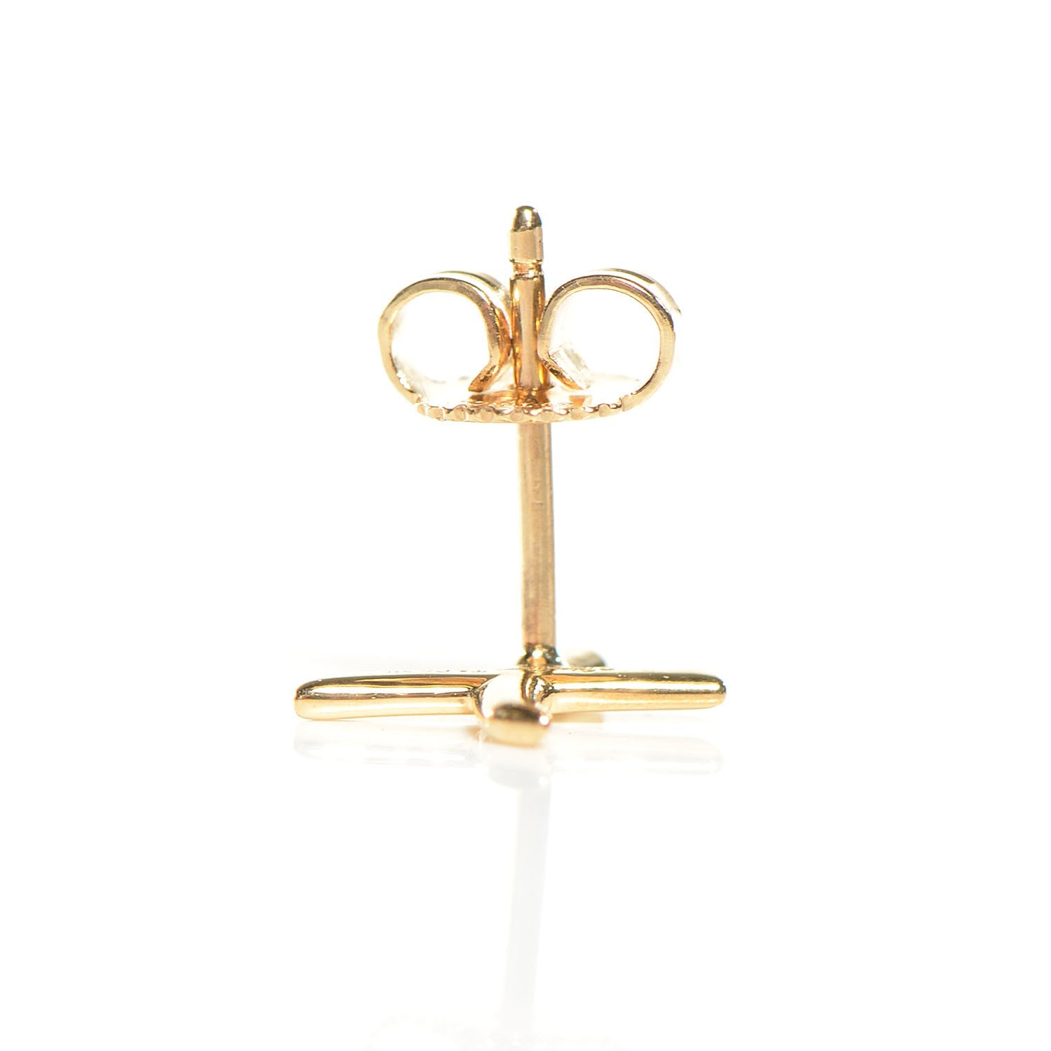 Tiffany 18K Yellow Gold Paloma's Graffiti X Earrings 3 of 6