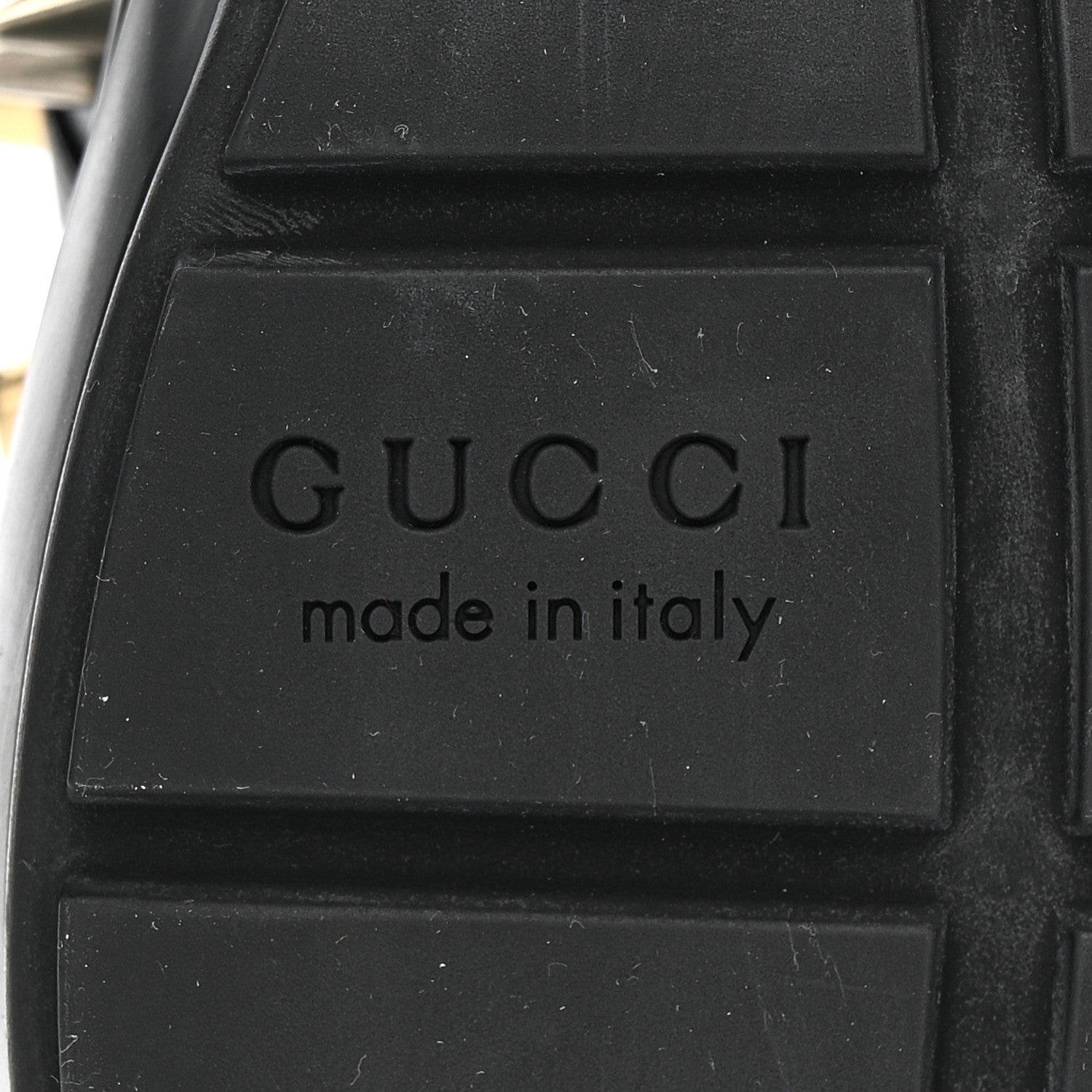 Gucci Demetra Spike Studded Mens Rhyton Sneakers 10 Black 7 of 10