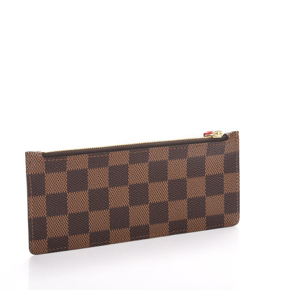 Louis Vuitton Damier Ebene Josephine Wallet Zippered Insert 3 of 7