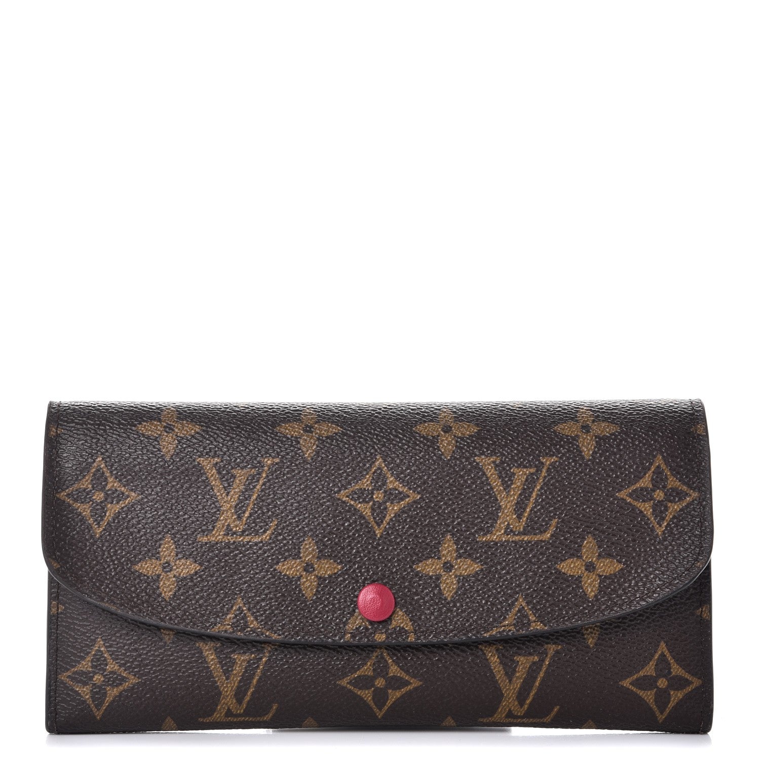 Louis Vuitton Monogram Emilie Wallet Fuchsia 1 of 8