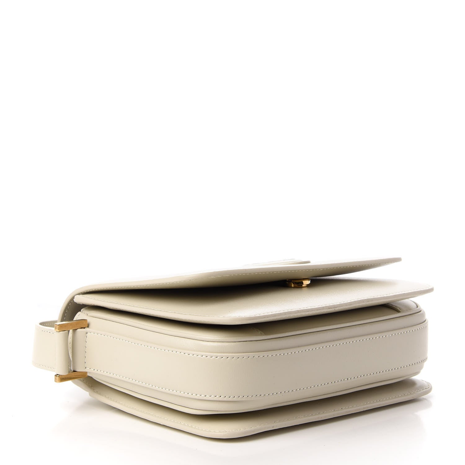 Saint Laurent Calfskin Le 61 Shoulder Bag White 4 of 10