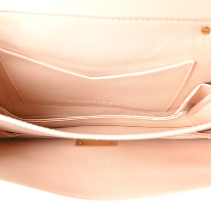 Bottega Veneta Calfskin Mount Envelope Bag Melon Washed 5 of 9
