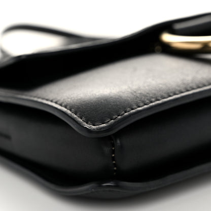 Chloe Suede Calfskin Small Faye Shoulder Bag Black 9 of 10