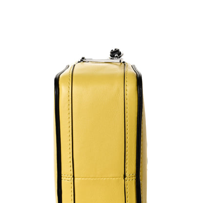 Marc Jacobs Calfskin Mini The Textured Box Bag Yellow 9 of 13