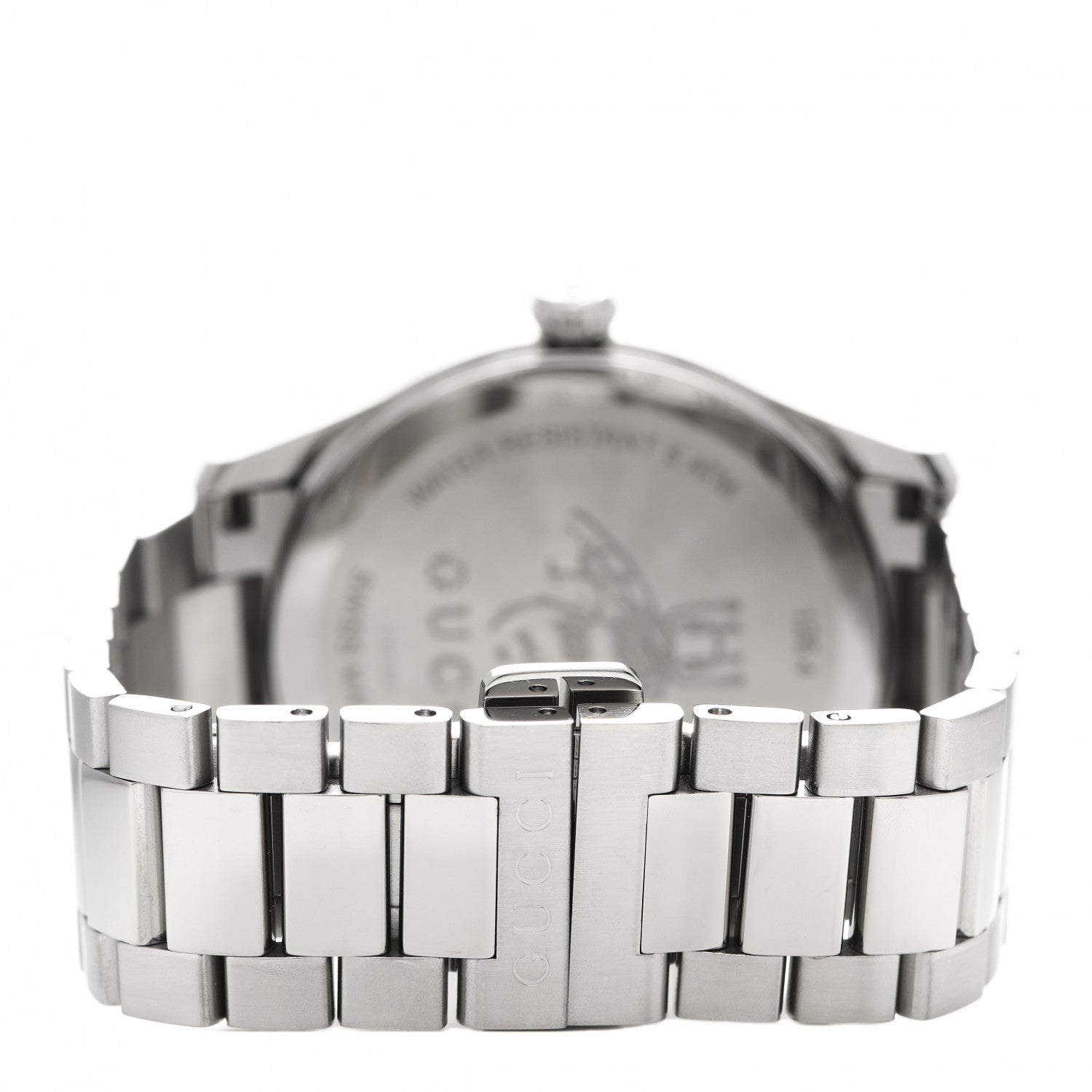 Gucci Stainless Steel 38mm G-Timeless Charm Quartz Watch Black 3 of 5