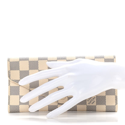 Louis Vuitton Damier Azur Josephine Wallet 2 of 12