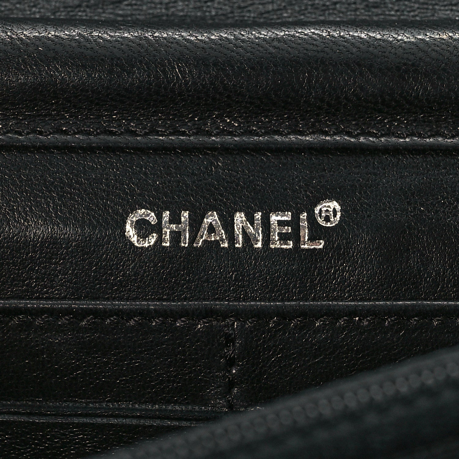 Chanel Denim Coco Wallet On Chain WOC Black 6 of 11