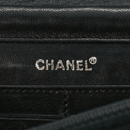 Chanel Denim Coco Wallet On Chain WOC Black 6 of 11