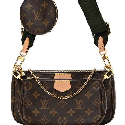 Louis Vuitton Monogram Multi Pochette Accessories Kaki 9 of 11