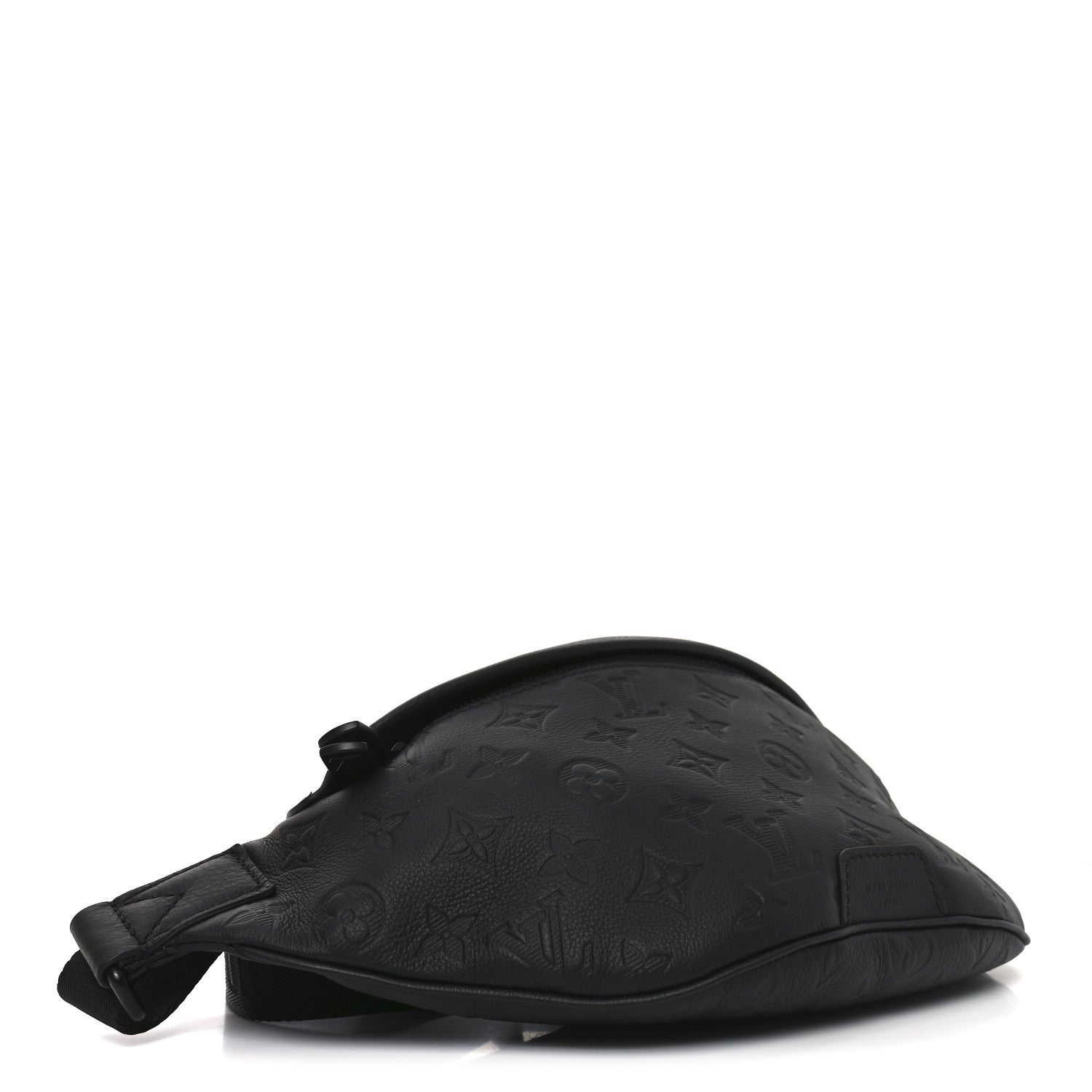 Louis Vuitton Calfskin Monogram Shadow Discovery Bumbag Black 4 of 9