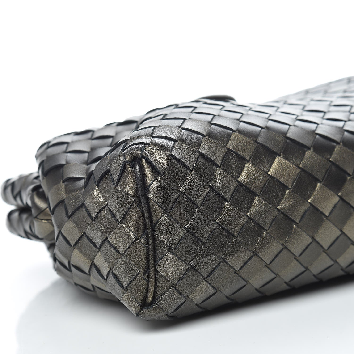 Bottega Veneta Nappa Intrecciato The Lauren 1980 Clutch Dark Bronze 7 of 11