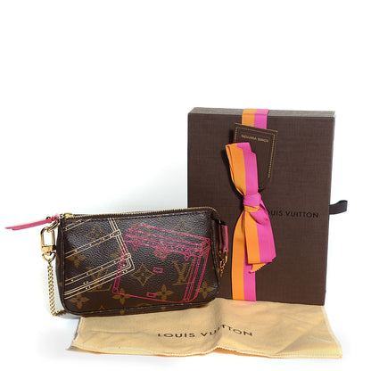 Louis Vuitton Monogram 2014 Christmas Animation Mini Pochette Accessories 3 of 8