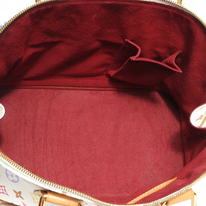 Louis Vuitton Monogram Multicolor Alma White 5 of 8