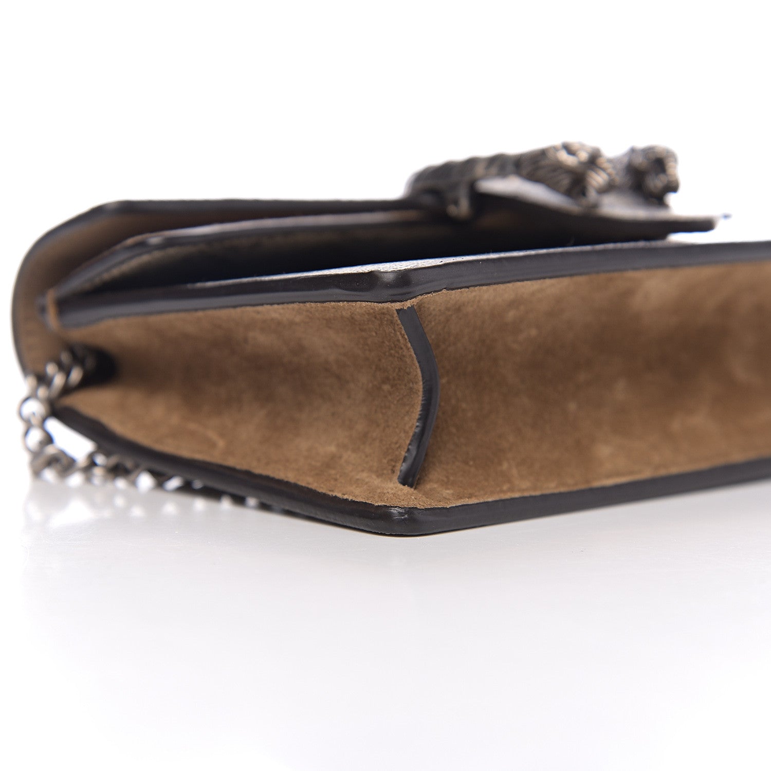 Gucci GG Supreme Monogram Super Mini Dionysus Shoulder Bag Taupe 6 of 8