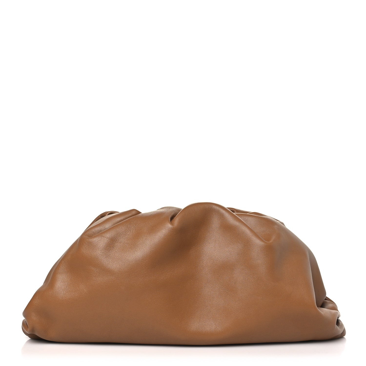 Bottega Veneta Smooth Butter Calf The Pouch Oversized Clutch Cammello 1 of 9