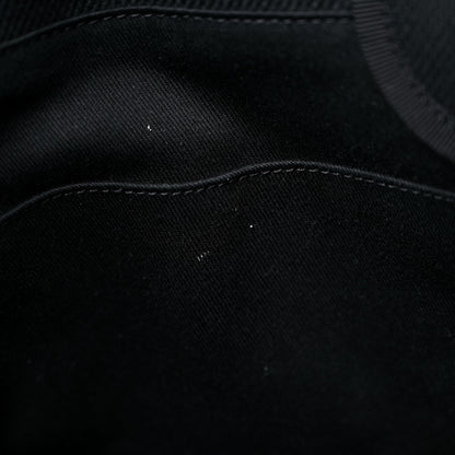 Chanel Canvas Pearl Medium Deauville Tote Black 13 of 14