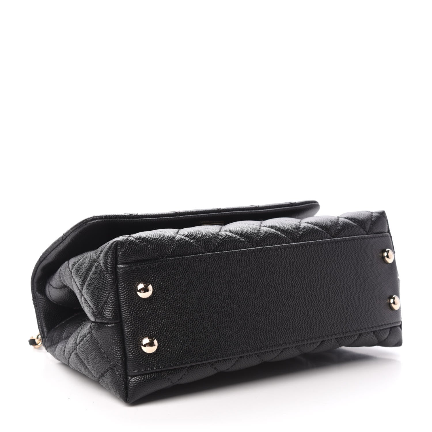 Chanel Caviar Quilted Mini Coco Handle Flap Black 5 of 11