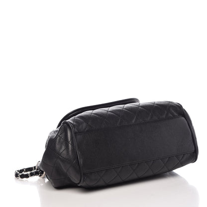 Chanel Caviar Quilted Timeless Accordion Flap Black 4 of 13