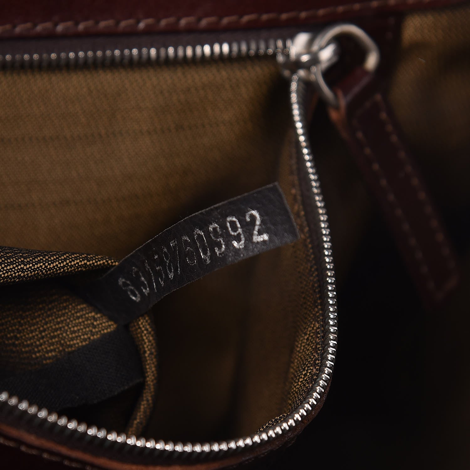 Fendi Zucca Shoulder Bag Tobacco 7 of 20