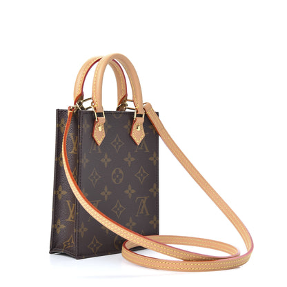 Louis Vuitton Monogram Petit Sac Plat 2 of 9
