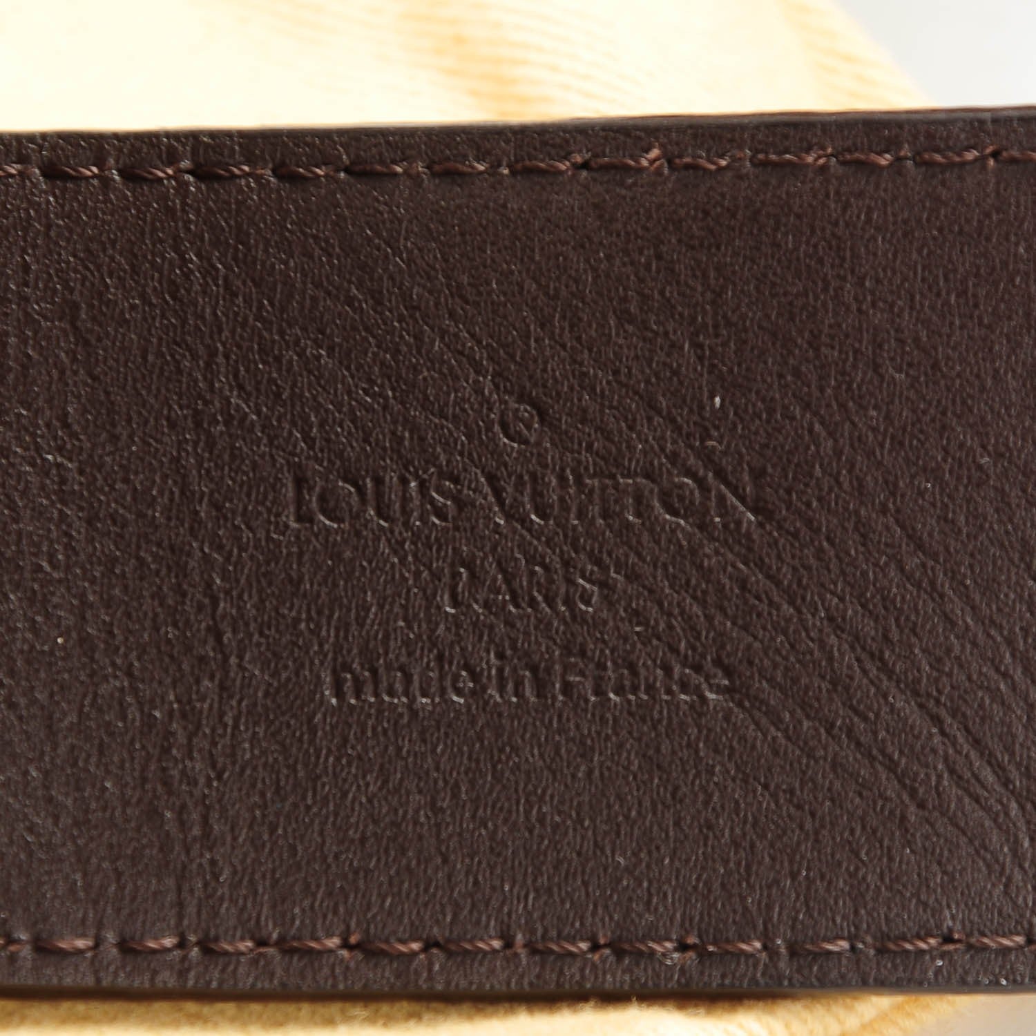 Louis Vuitton Damier Ebene 40mm LV Initiales Belt 90 36 5 of 7