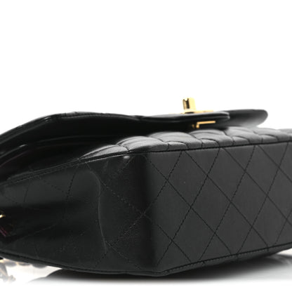 Chanel Lambskin Quilted Small Double Flap Black 9 of 11