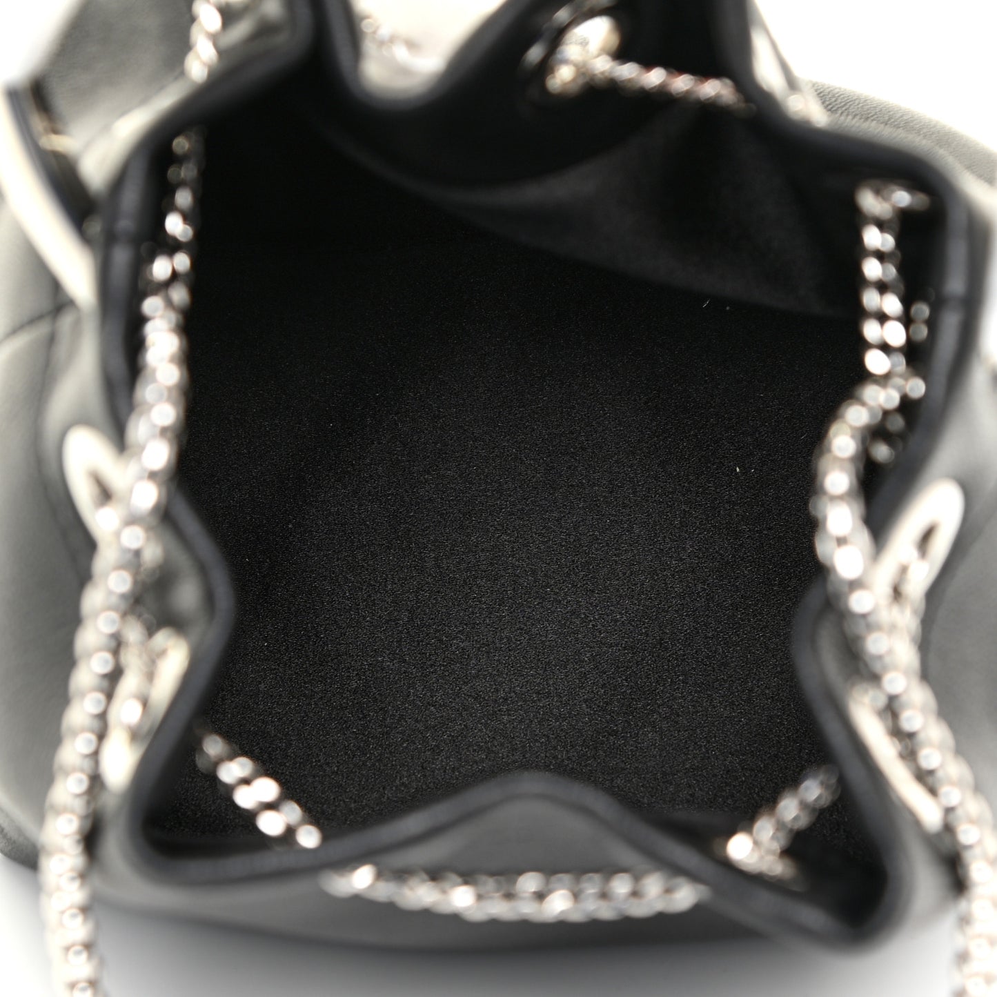 Calfskin Bon Bon Bag Bucket Bag Black