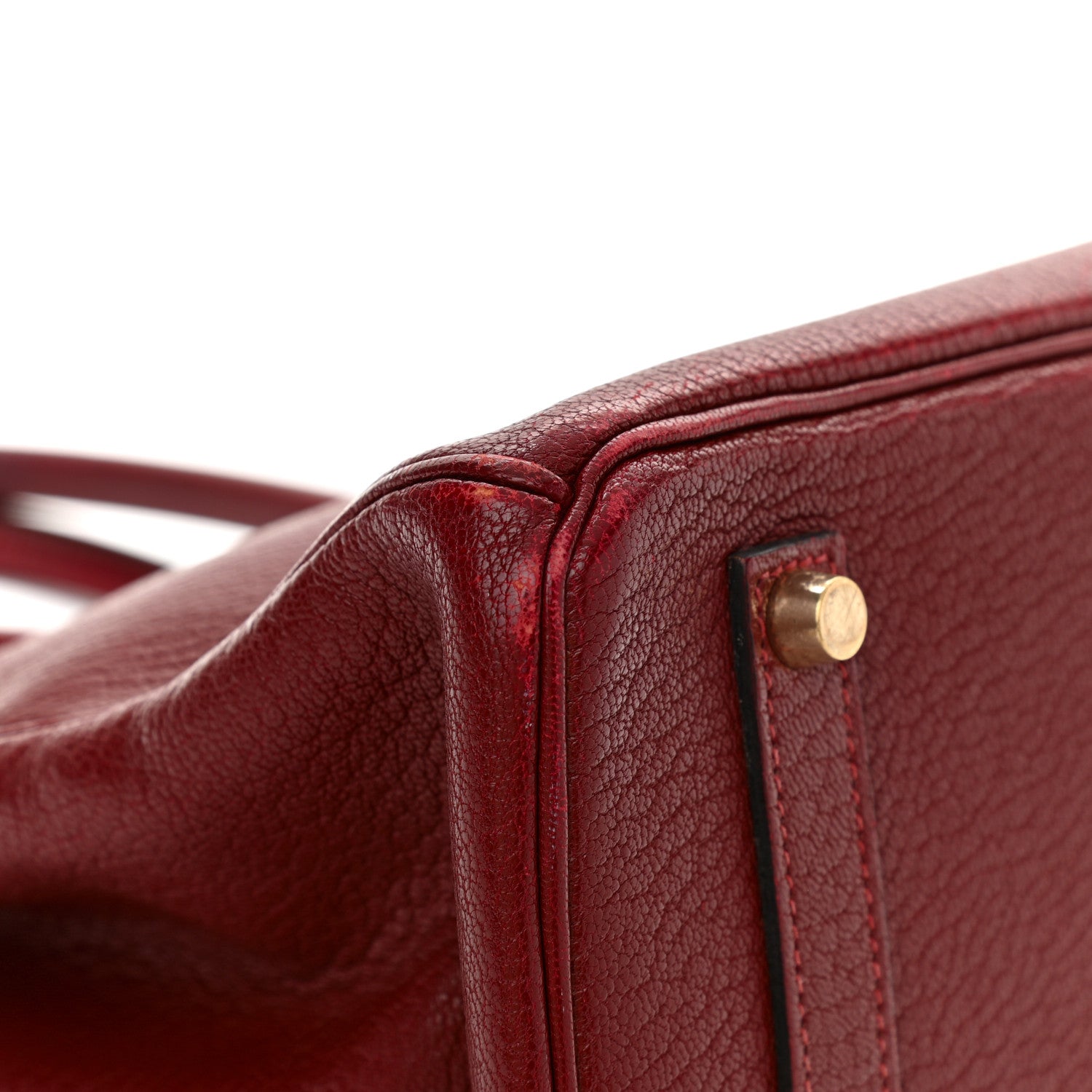 Hermes Chevre de Coromandel Birkin 35 Rouge H 11 of 20