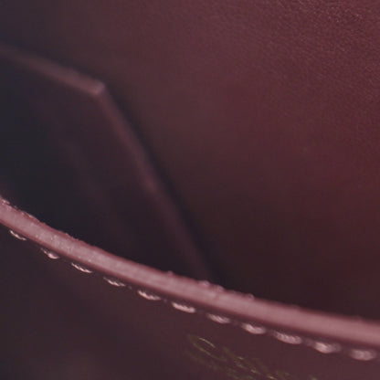 Chloe Calfskin Kattie Shoulder Bag Burgundy 7 of 11