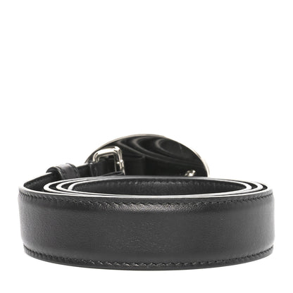 Prada Calfskin Logo Belt 75 30 Black 2 of 4