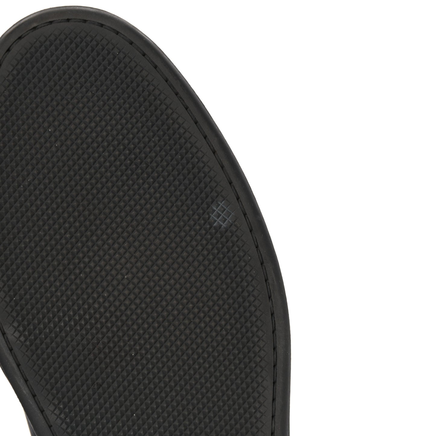 Calfskin Nylon Damier Offshore Sneakers 8 Black