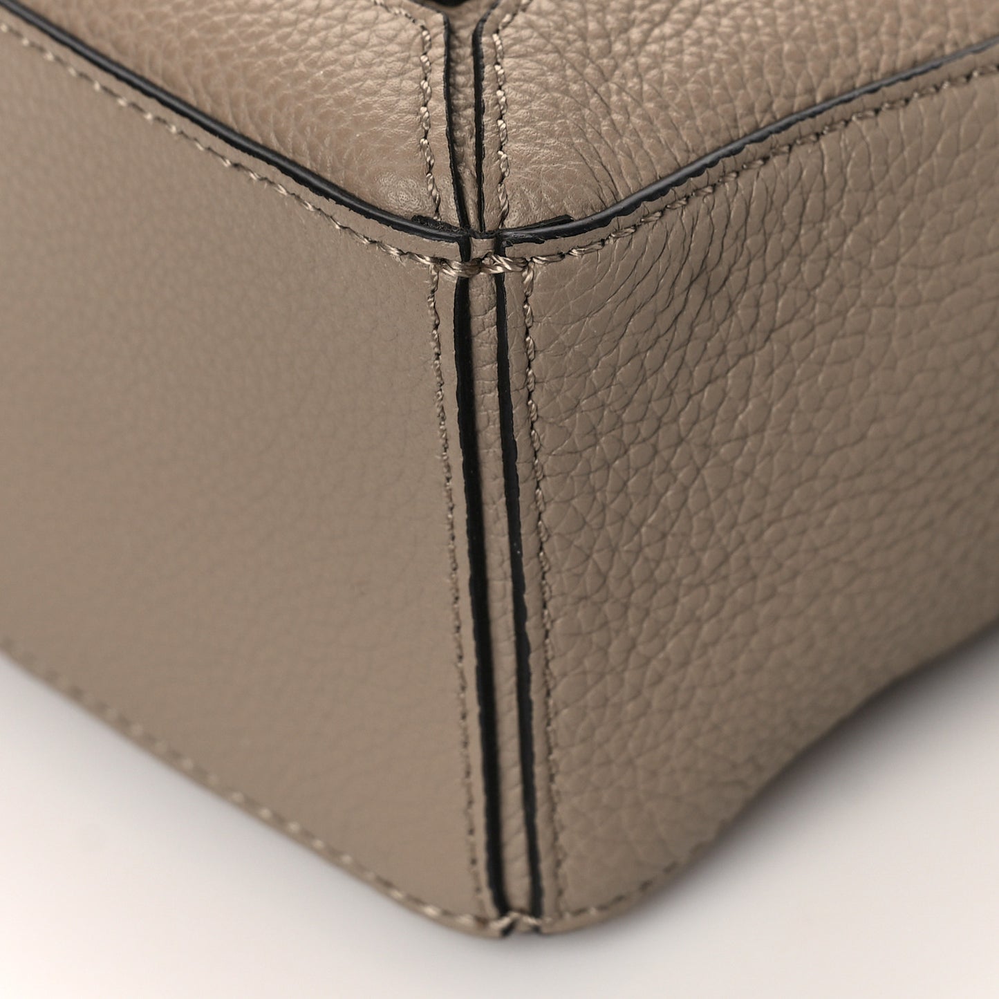 Calfskin Mini Puzzle Bag Sand Mink