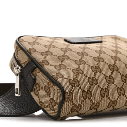 Gucci Monogram Belt Bag Dark Brown 10 of 12