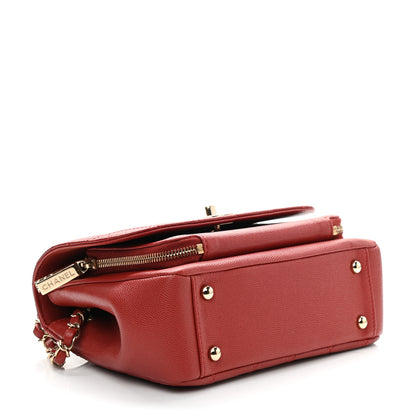 Chanel Caviar Quilted Medium Business Affinity Flap Red 4 of 9