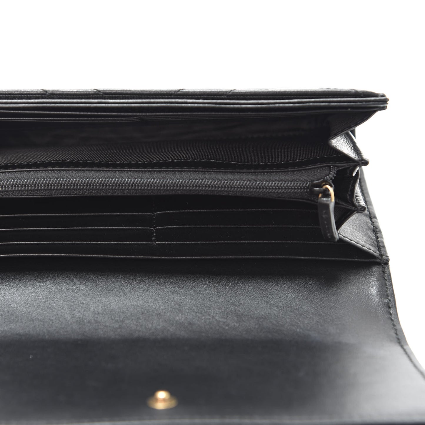 Calfskin Matelasse GG Marmont Continental Wallet Black