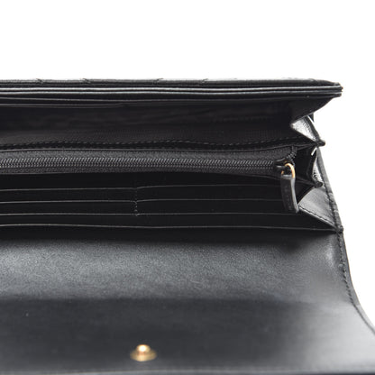 Gucci Calfskin Matelasse GG Marmont Continental Wallet Black 4 of 9