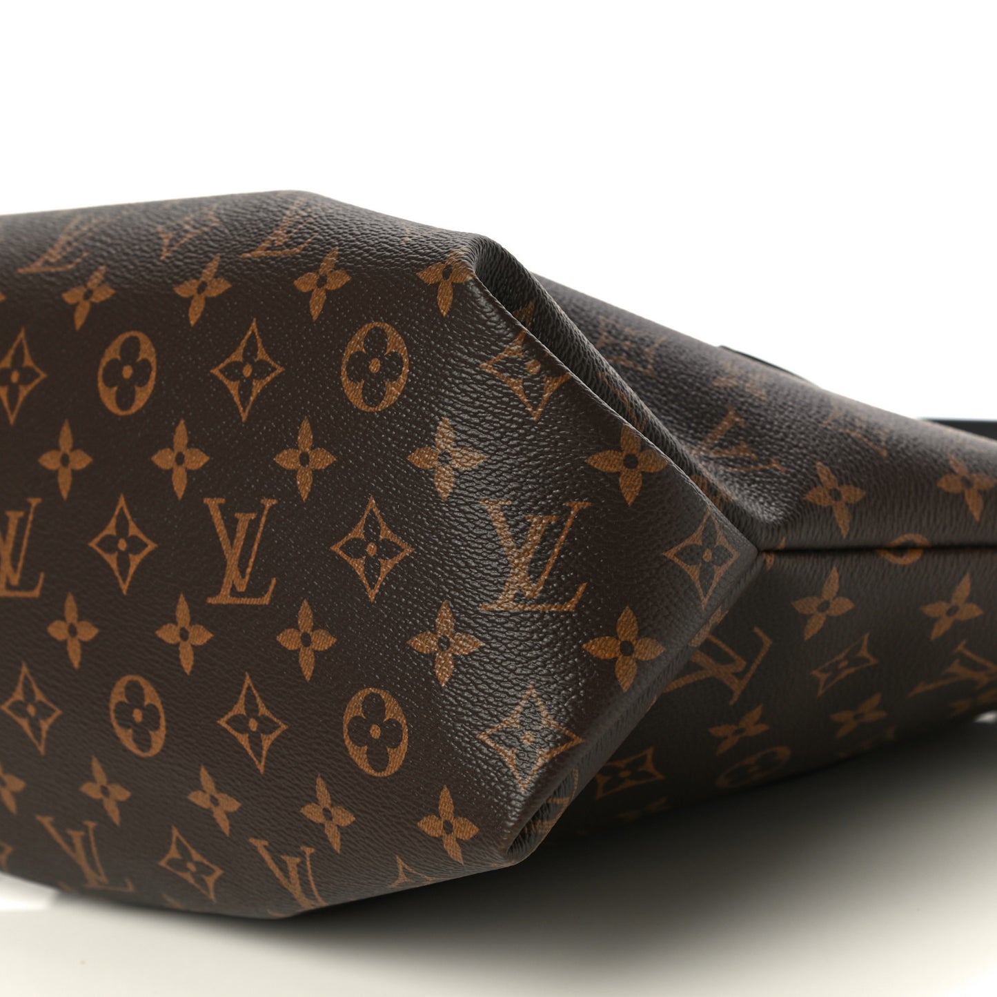 Monogram Flower Zipped Tote MM Black
