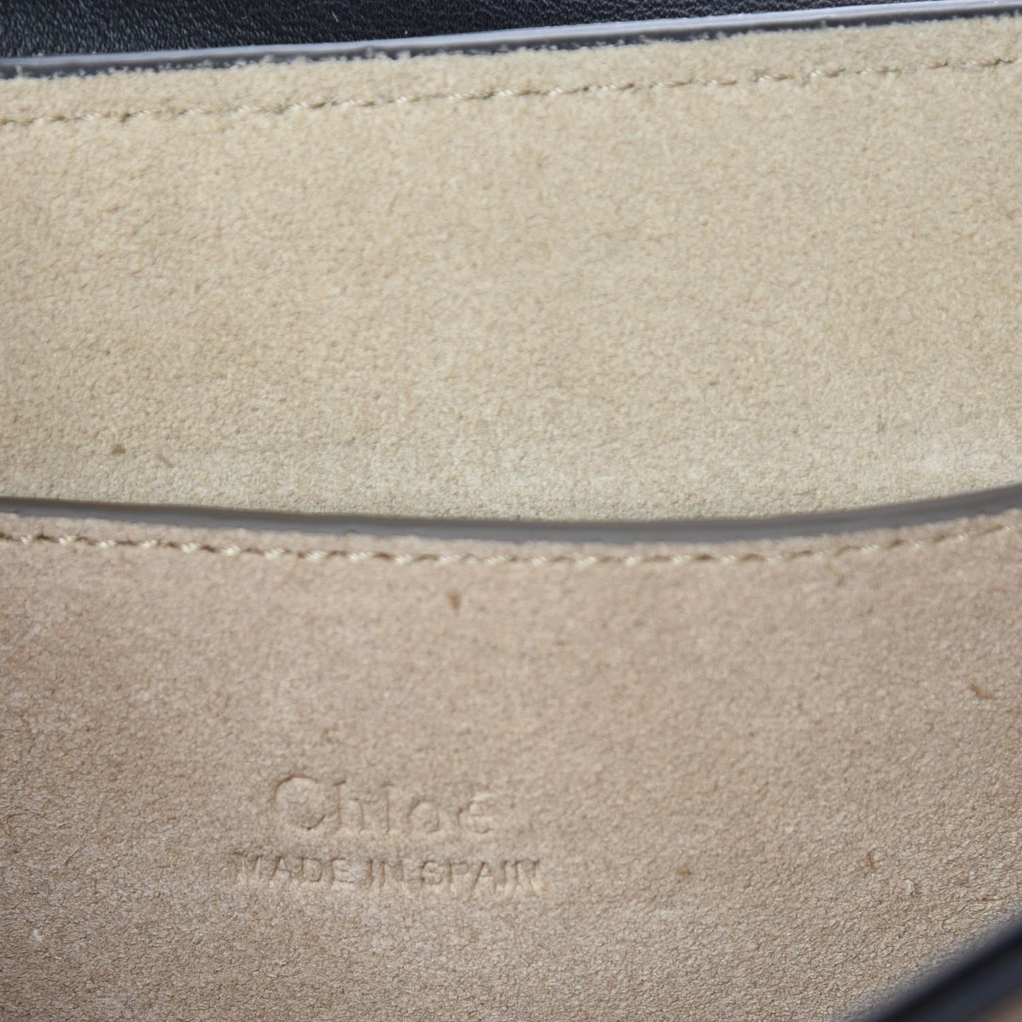 Suede Calfskin Small Faye Shoulder Bag Black
