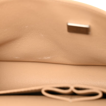 Chanel Caviar Quilted Medium Double Flap Beige 11 of 12