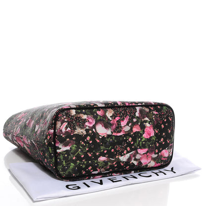 Givenchy Coated Canvas Roses Camouflage Print Medium Antigona Tote Black 4 of 11