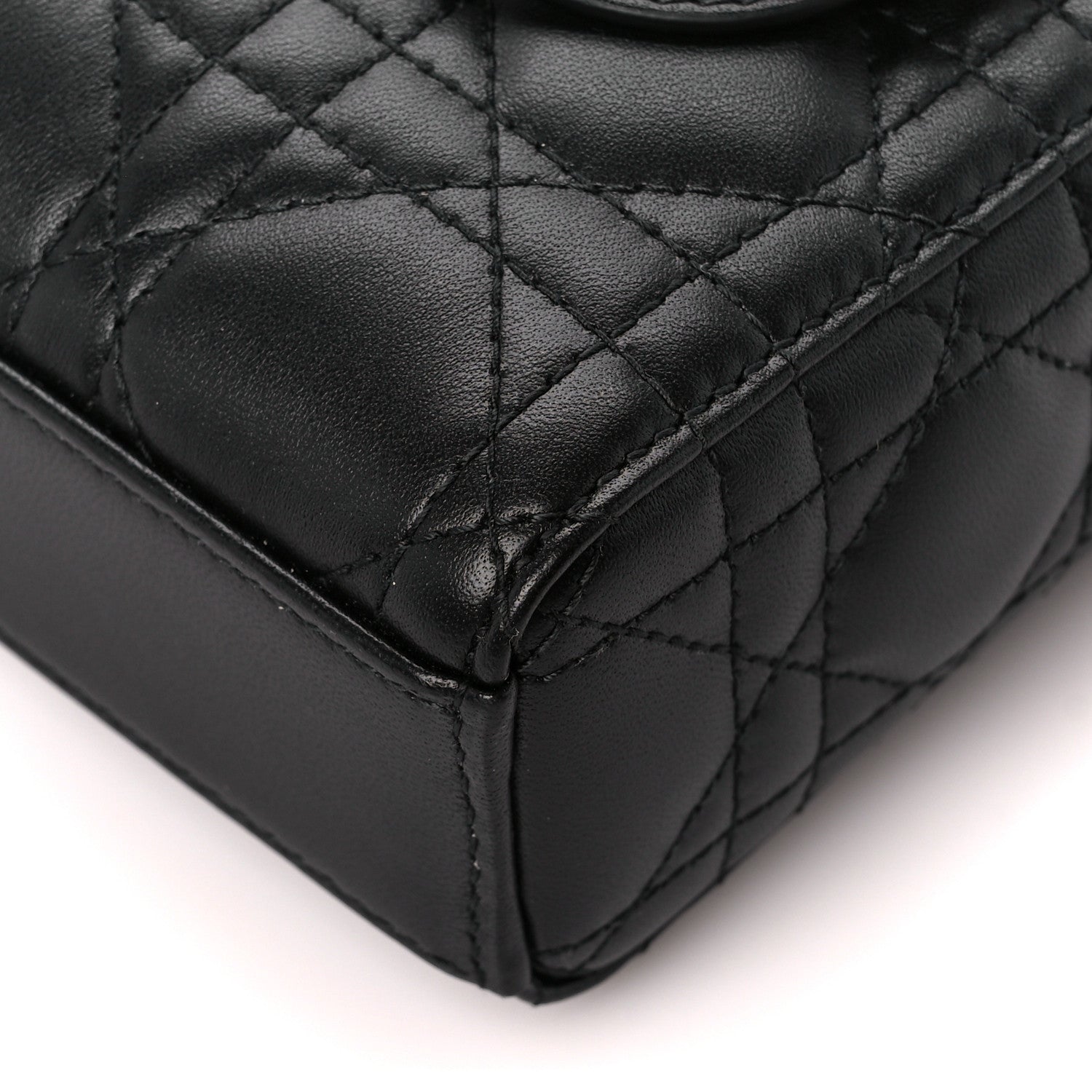Christian Dior Lambskin Cannage Small Lady D-Joy Black 11 of 11