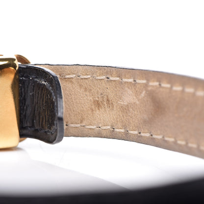 Cartier Sterling Silver Vermeil Calfskin 26mm Must De Cartier Quartz Watch 7 of 10