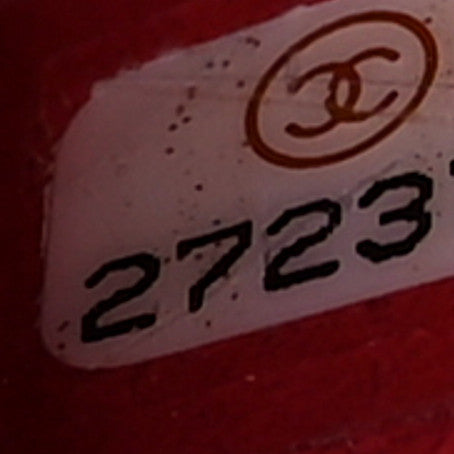 Chanel Caviar Quilted Medium Coco Handle Flap Red 7 of 9