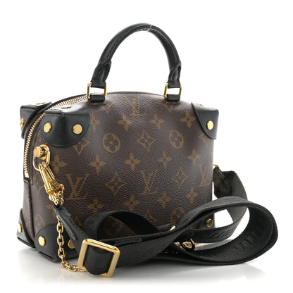 Louis Vuitton Monogram Petite Malle Souple Black 3 of 10
