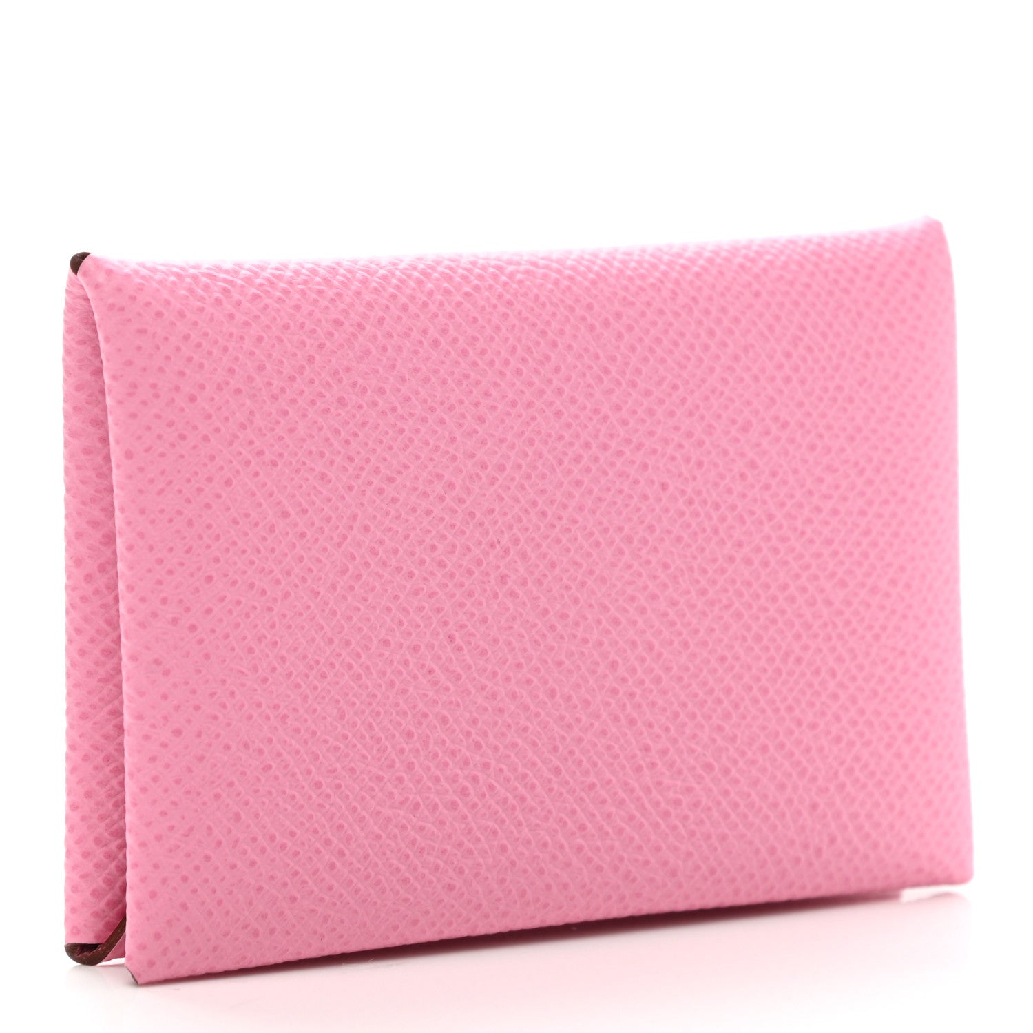 Hermes Epsom Calvi Card Case 5P Pink 3 of 8