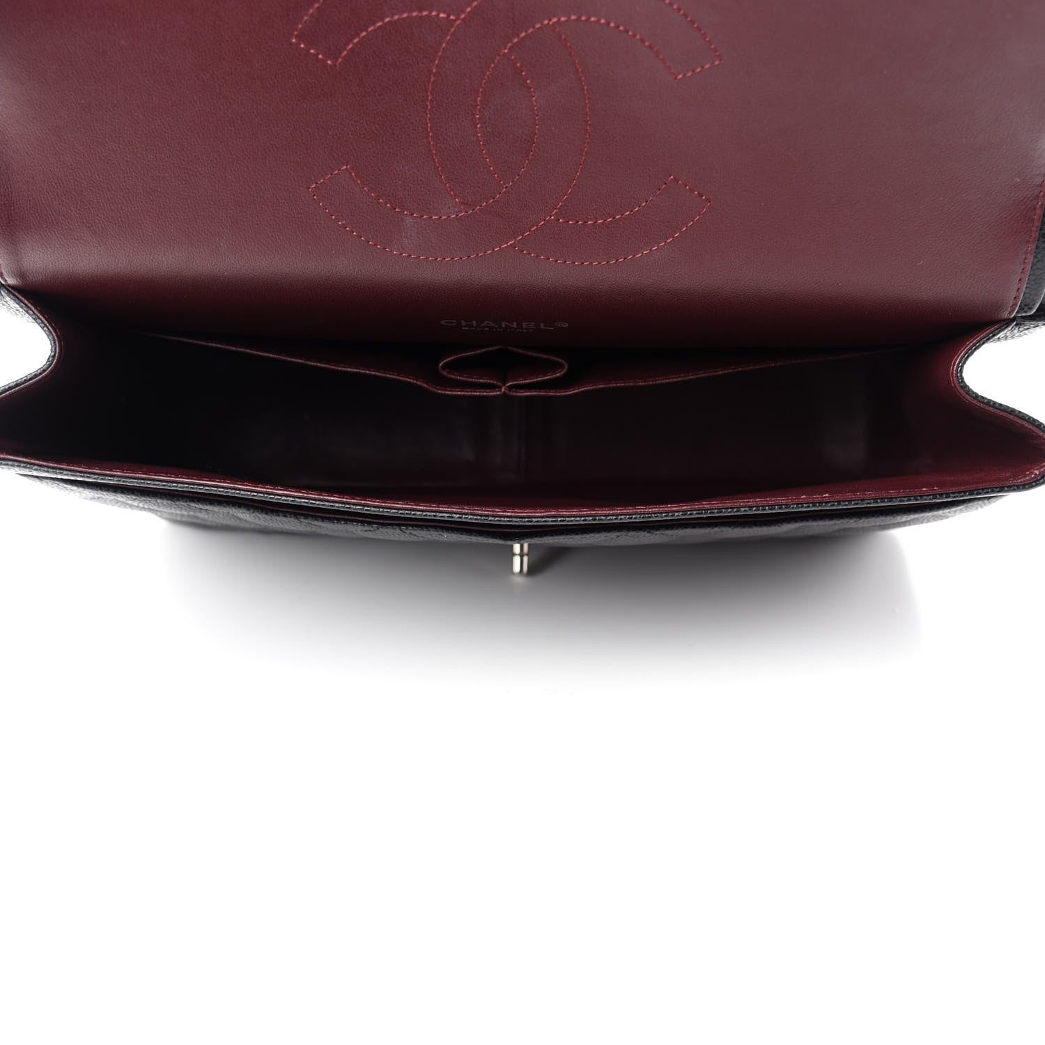 Chanel Caviar Quilted Maxi Double Flap Black 5 of 11