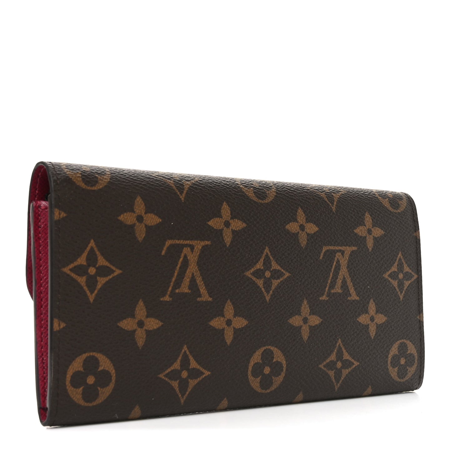 Monogram Emilie Wallet Fuchsia