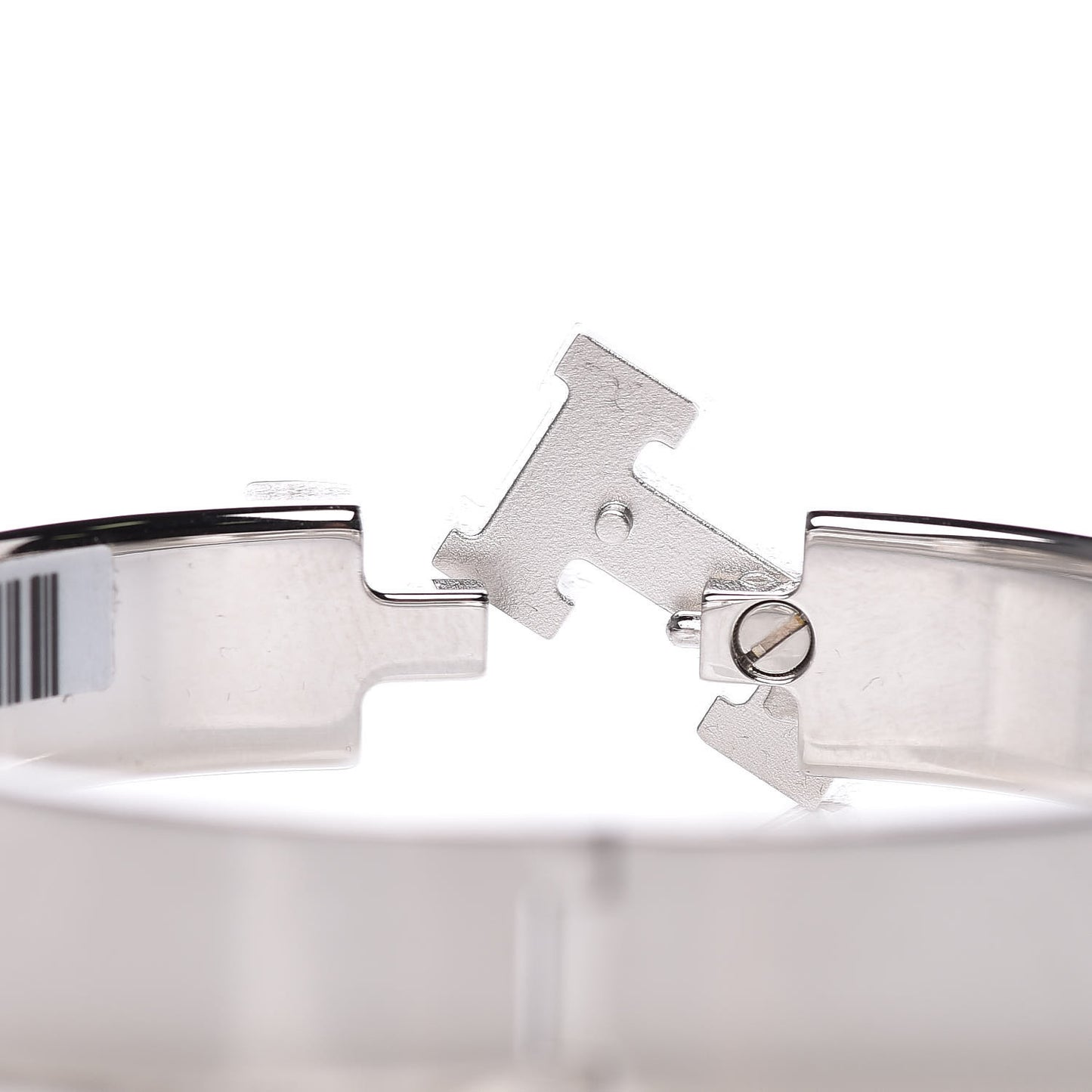 Enamel Narrow Clic Clac H Bracelet GM Rose Azalee