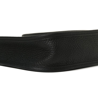 Hermes Taurillon Clemence Evelyne TPM Black 8 of 12