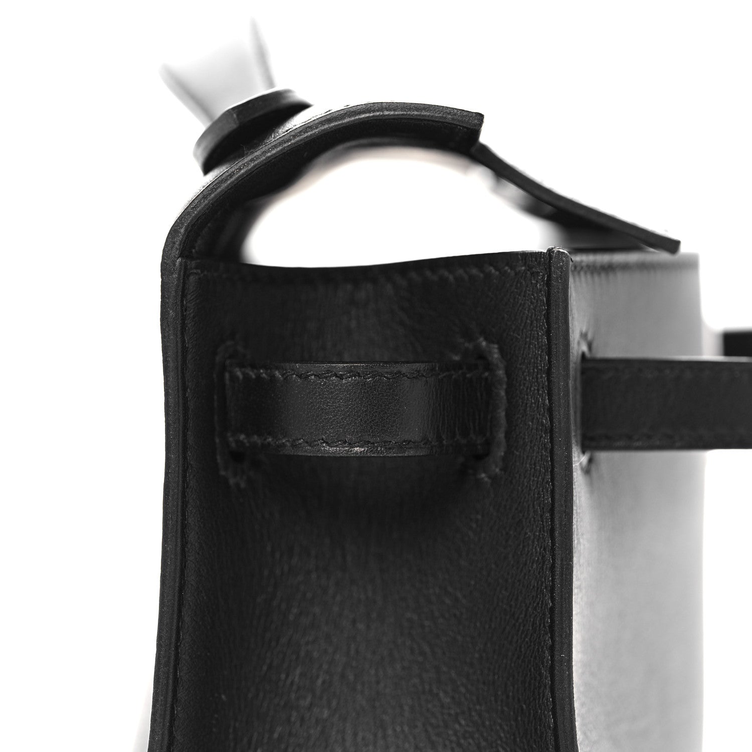 Hermes Swift Kelly Pochette Clutch Black 14 of 29